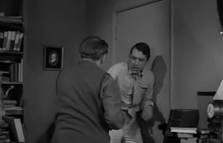 Burgess Meredith, Fritz Weaver, The Twilight Zone S02E29