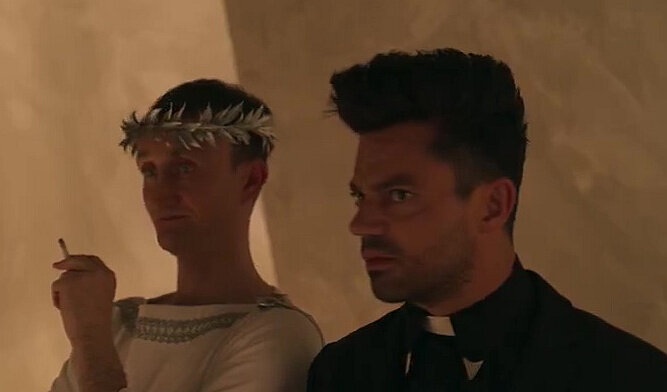 Tom Brooke, Dominic Cooper, Preacher S04E07