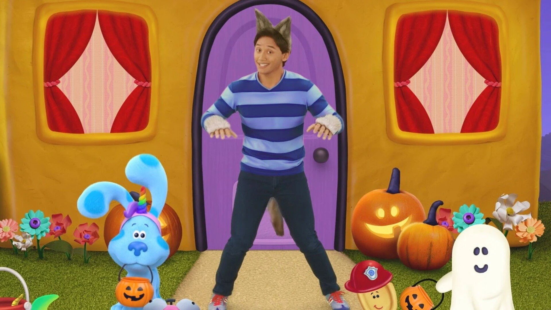 The Ghost Of The Living Room Blue S Clues You 3x02 TVmaze