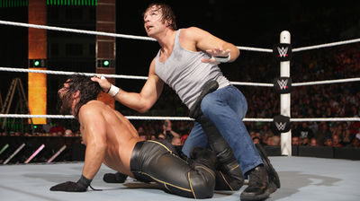 Main event: Dean Ambrose vs. WWE World Heavyweight Champion Seth Rollins (Toledo, OH)