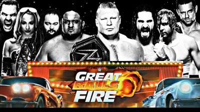 WWE Great Balls Of Fire 2017 - American Airlines Center in Dallas, Texas