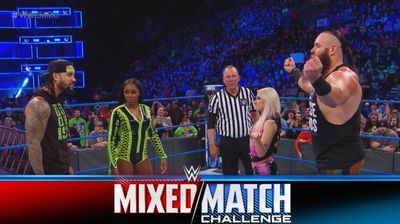 Week Eight: Braun Strowman & Alexa Bliss vs. Jimmy Uso & Naomi