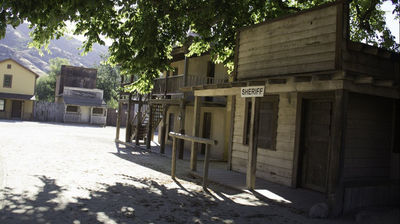 Paramount Ranch Western Town burns down
