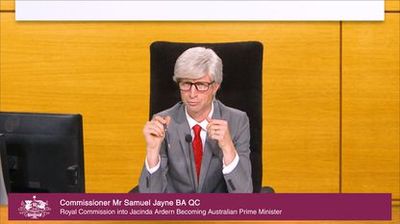 Royal Commission into Jacinda Ardern Becoming Australian PM