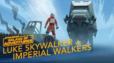Luke vs. Imperial Walkers - Commander on Hoth