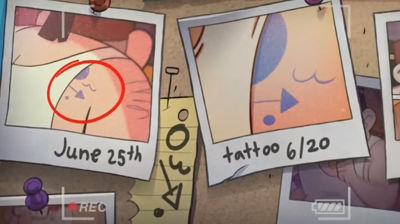 Dipper's Guide to the Unexplained: Stan's Tattoo