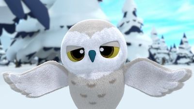 Snowy Owl Needs Some Sleep!