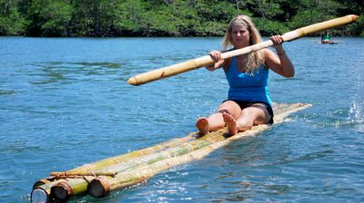Coron Island: Bamboo Raft Racing