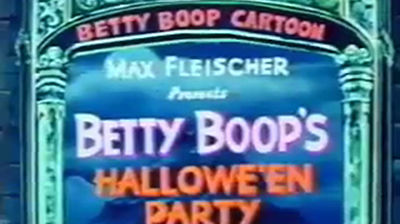 Betty Boop's Hallowe'en Party