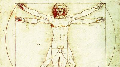 Vitruvian Man, Leonardo da Vinci