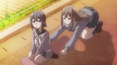 The High School Girl and the Skateboard