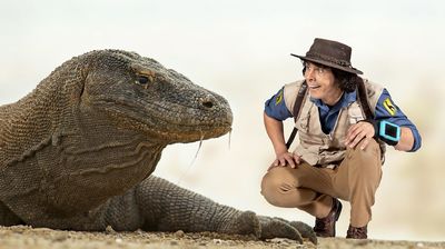 Andy and the Komodo Dragon