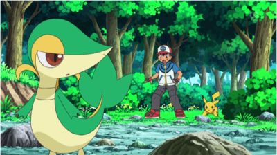 Snivy Plays Hard to Catch!