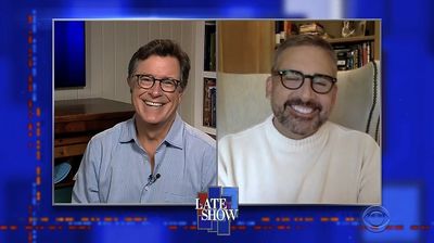 Stephen Colbert from home, with Steve Carell, Wilco, Nick Kroll