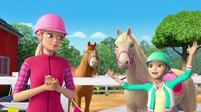 barbie dreamhouse adventures trey is for horses