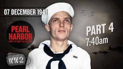 December 7, 1941: Pearl Harbor Minute by Minute in Real Time - Part 4, 7:40am