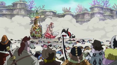 A Big Clash! The Straw Hats Vs. A Hundered Thousand Enemies!