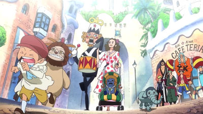 Adventure! The Country of Love and Passion, Dressrosa
