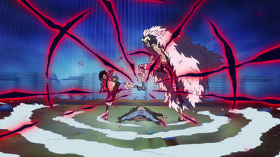 A Collision of Haki! Luffy vs. Doflamingo!