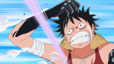Manly Spirit - Luffy vs. Fujitora in a Head-to-Head Clash