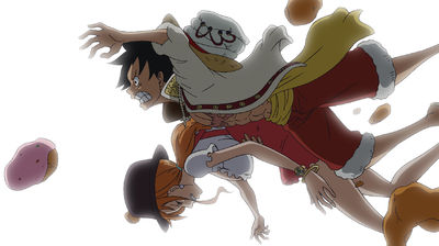 A Mysterious Forest Full of Candies - Luffy vs. Luffy?!