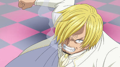 Cutting the Father-Son Relationship! Sanji and Judge!