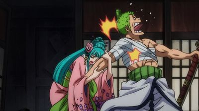 Zoro, Stunned! The Shocking Identity of the Mysterious Woman!