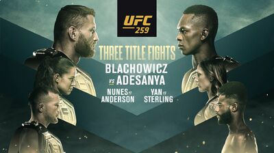 UFC 259: Błachowicz vs. Adesanya