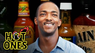 Anthony Mackie Quotes Shakespeare While Eating Spicy Wings