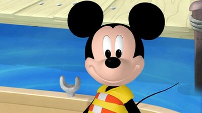 Mickey Goes Fishing
