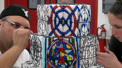 Stained Glass & a Surprised Danny