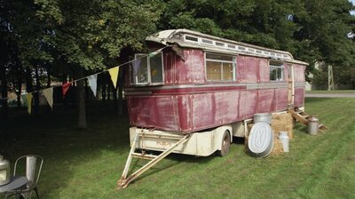 Beach Hut, Showman's Carriage and War Vehicle