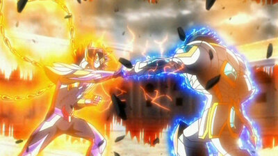 The Peak Fighting Spirit! Ikki vs. Aegaeon!