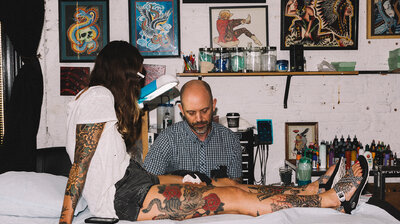 The Master of All Tattoos: Chris Garver