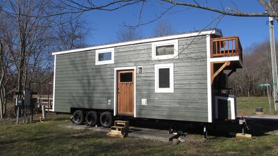 Building Their Own Tiny Home