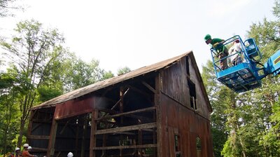 Demolition Derby Cabin