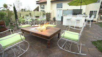 Flaming Table Kitchen