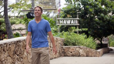 Jack McBrayer in Hawaii