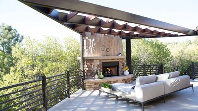Colorado Contemporary Deck