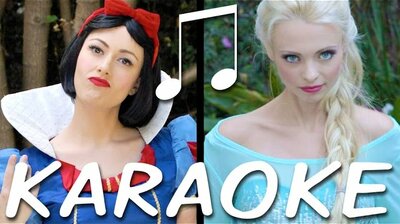 Snow White vs Elsa Karaoke