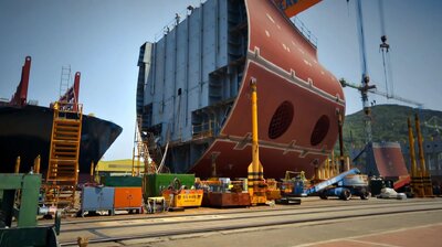 World's Biggest Cargo Ship