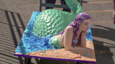 Leprechaun and Mermaid Cakes