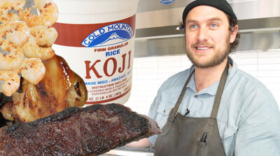 Brad Uses Moldy Rice (Koji) to Make Food Delicious