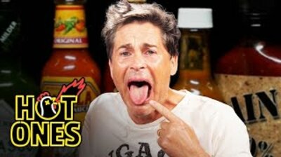 Rob Lowe Ruins Thanksgiving By Eating Spicy Wings