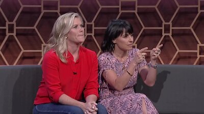 Constance Zimmer and Alison Sweeney vs. Tisha Campbell and Betsy Brandt