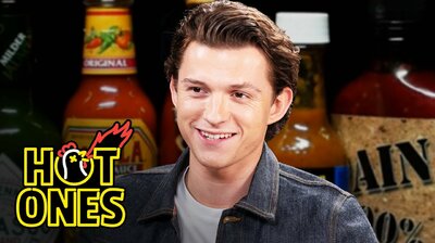 Tom Holland Calls for a Doctor While Eating Spicy Wings