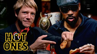 RZA and Paul Banks Tag Team Spicy Wings