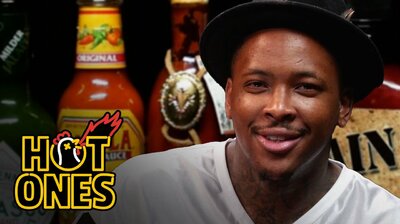 YG Keeps His Bool Eating Spicy Nuggets