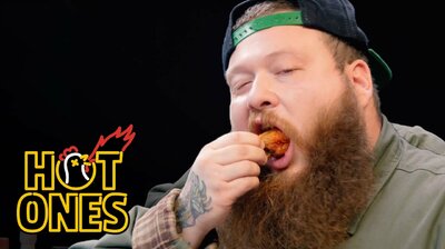 Action Bronson Blows His High Eating Spicy Wings