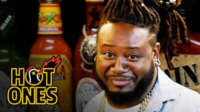 T-Pain Has a Tongue Seizure Eating Spicy Wings